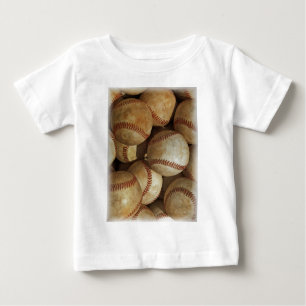 Trendy Baseball Artwork Baby T-shirt