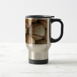 Trendy Baseball Artwork Reisebecher