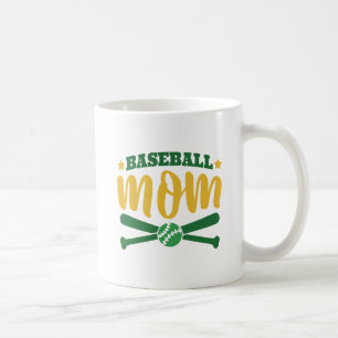 Trendy BASEBALL MAMA Graphics Personalisiert Gift Kaffeetasse