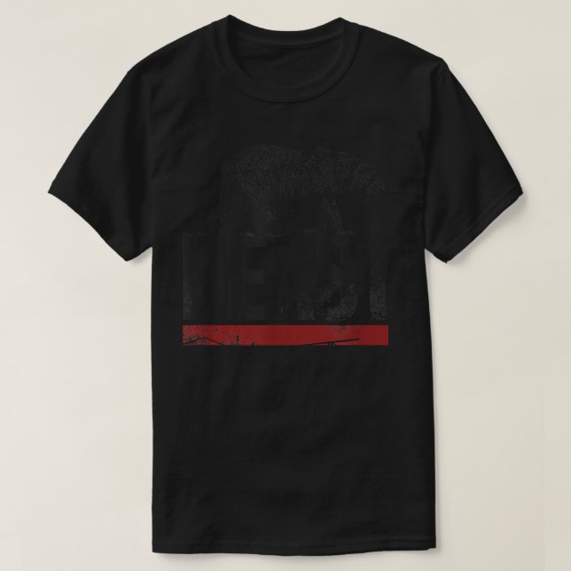 Trendy Beast Bear Worf T-Shirt (Design vorne)