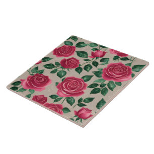 Trendy Beautiful Linen Rose Collection Fliese