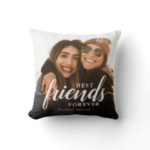 Trendy Best Friends Forever Elegantes Script-Foto