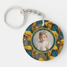 Trendy Best Gifts For Men Custom Calla Lilies Schlüsselanhänger