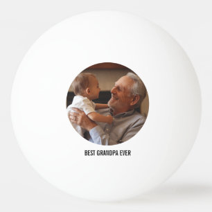 Trendy Best Opa je Custom Family Foto Tischtennisball