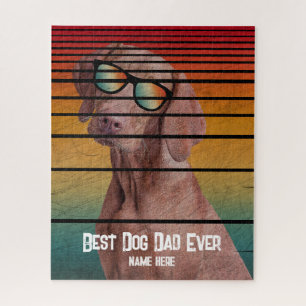 TRENDY BESTER HUNDEVATER ALLE MAL VATER TAG GESCHE PUZZLE