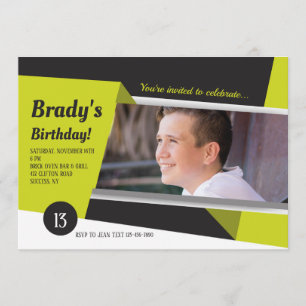 Trendy Bild-Foto-Einladung Einladung