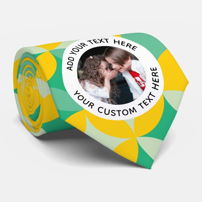 Trendy Birthday Holiday Geschenk Benutzerdefiniert Krawatte (Gerollt)