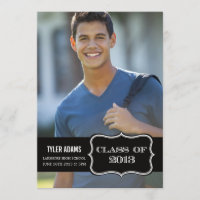 Trendy Black Label Class of 2013 Abschluss Card