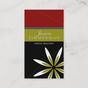 Trendy Bliss Apples Galore Business Card Visitenkarte