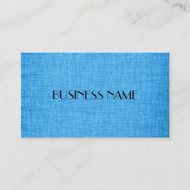 Trendy Blue Background Business Cards Visitenkarte (Vorderseite)