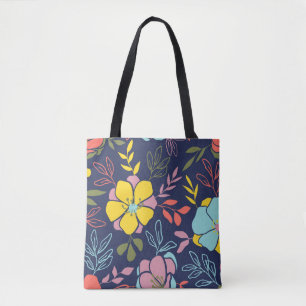 Trendy Blume nahtlos. Kleiner Vintager Flor