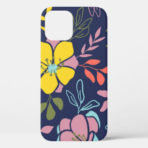 Trendy Blume nahtlos. Kleiner Vintager Flor Case-Mate iPhone Hülle