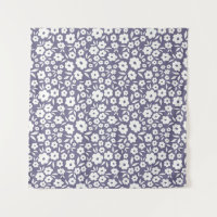 Trendy Blume nahtlos. Kleiner Vintager Flor