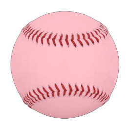 Trendy Blush Pink Solid Color | Klassisches Elegan Baseball