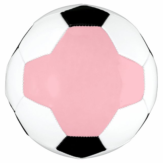 Trendy Blush Pink Solid Color | Klassisches Elegan Fußball (Vorderseite)