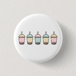 Trendy Boba Button