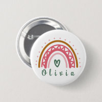 Trendy Boho Rainbow mit Personalisiertem Namen