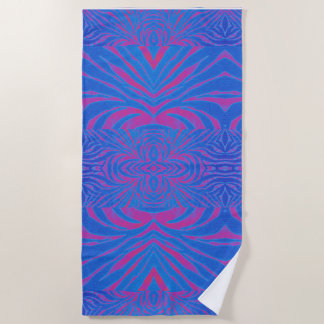 Trendy Boho Tiger Strip Handtuch