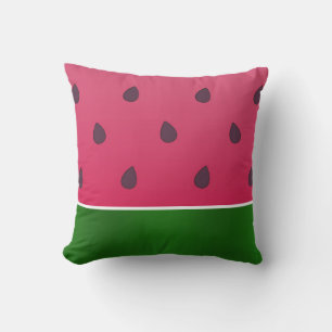 Trendy Bold Watermelon Graphic Kissen