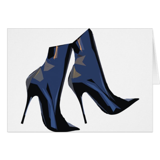 Trendy Boot Art (Vorderseite (Horizontal))