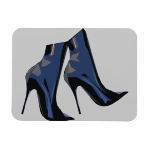 Trendy Boot Art Magnet