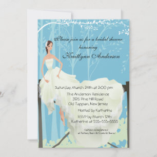 Trendy Bride Bridal Dusche Einladung