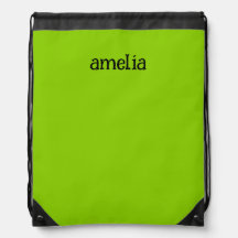 Trendy Bright Green Personalisiert