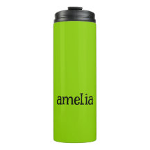 Trendy Bright Green Personalisiert