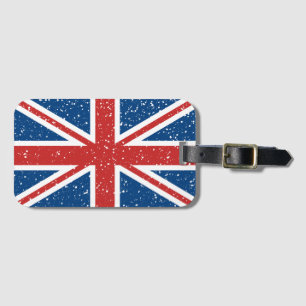 Trendy Britische Flagge Gepäckanhänger