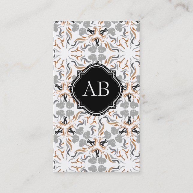 Trendy Brown Hogs Visitenkarte (Vorderseite)