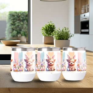 Trendy Brushstroke Osterkuh Wine Tumbler