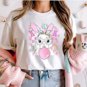 Trendy Bubblegum Bunny Oaster; Niedliche Pastelle T-Shirt