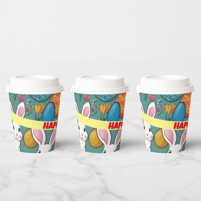 Trendy Bunny Oaster Collection Pappbecher (Multi)
