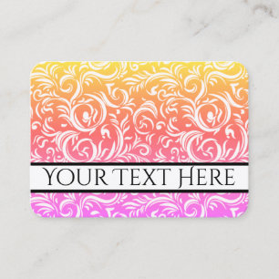 Trendy Business Visitenkarten Visitenkarte