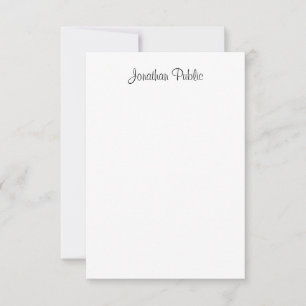 Trendy Calligraphy Script Name Moderne Vorlage