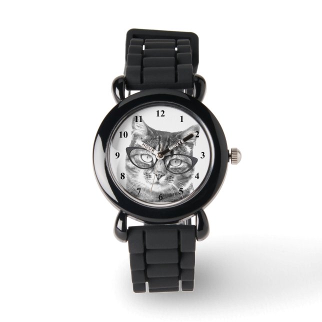 Trendy Cat watch for women Armbanduhr (Vorderseite)