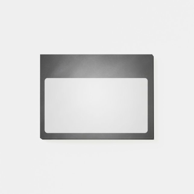 Trendy Chalkboard Vignette Post-it Klebezettel (Vorderseite)