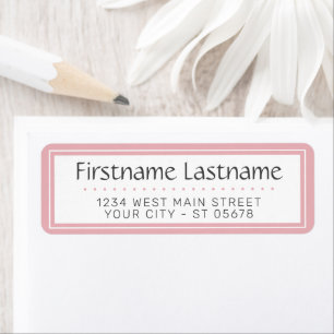 Trendy Chic Weiße Einfach Gestylte Typografie Schr