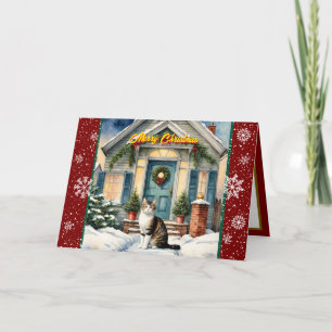 Trendy Christmas Beautiful Holiday Collection Karte