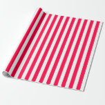 Trendy Christmas Red White Stripes Template Geschenkpapier<br><div class="desc">Trendy Weihnachten Rote Streifen Vorlage Elegantes Wrapping Paper.</div>