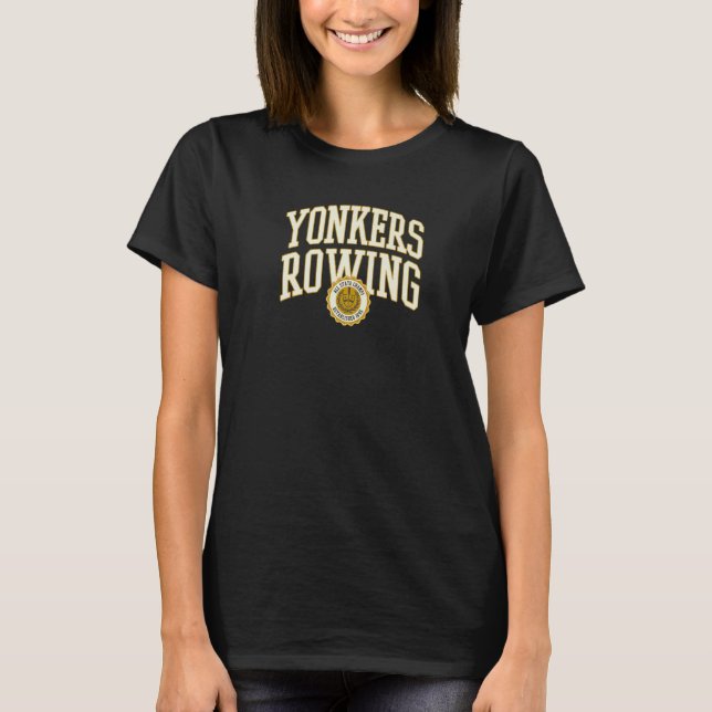 Trendy Classic Centered Yonkers Rowing T-Shirt (Vorderseite)