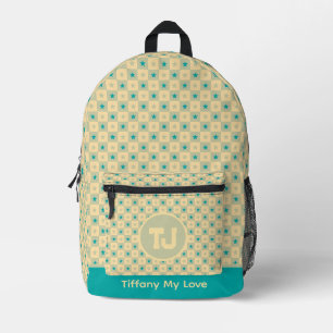 Trendy Coach Name Retro Backpack Bedruckter Rucksack