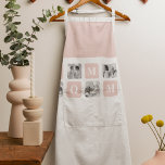 Trendy Collage Foto & Pastel Pink Bestes Mommy-Ges Schürze<br><div class="desc">Ein trendiges Collage Foto und pastellrosa Geschenk Set wäre das perfekte Geschenk für alle Mama, die Lieben, Erinnerungen zu erfassen und sie in einer schönen Weise zu zeigen. Das Collage Foto kann mit einer Auswahl ihrer Lieblingsfotos personalisiert werden, wodurch eine atemberaubende visuelle Darstellung von wertvollen Momenten entsteht. Die pastellrosa Farbe...</div>