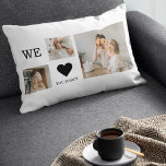 Trendy Collage Foto & Wir Liebe Sie Daddy Geschenk Lendenkissen<br><div class="desc">Zeigen Sie Ihrem Vater, wie wichtig Ihnen dieses herzliche "Wir Liebe Sie Papa"-Geschenk ist. Das Geschenk kann in vielen Formen kommen, wie zum Beispiel ein personalisierter Schlamm, ein Foto-Rahmen oder sogar ein T - Shirt. Die Botschaft "Wir Liebe, Ihr Papa" ist eine einfache und doch mächtige Möglichkeit, Ihre Liebe und...</div>