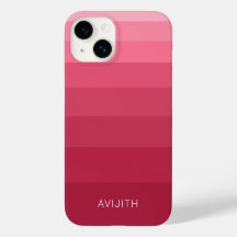 Trendy Color Blocks Magenta Pink, anpassbares Zeic