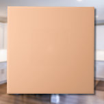 Trendy Color Peach Fuzz Solid Color | elegant Fliese<br><div class="desc">Trendy Color Peach Fuzz Solid Color | Classic | elegant | Trendy | Stilvoll | Geschenk</div>