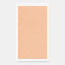 Trendy Color Peach Fuzz Solid Color | elegant Serviette