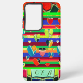 Trendy Colorful Mosaik Samsung Galaxy Hülle