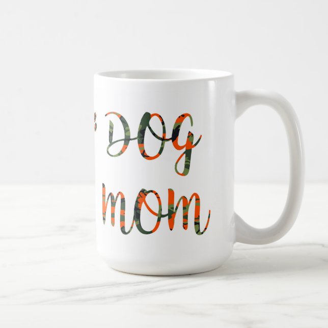 Trendy Cool Dog Mama Kaffeetasse (Rechts)