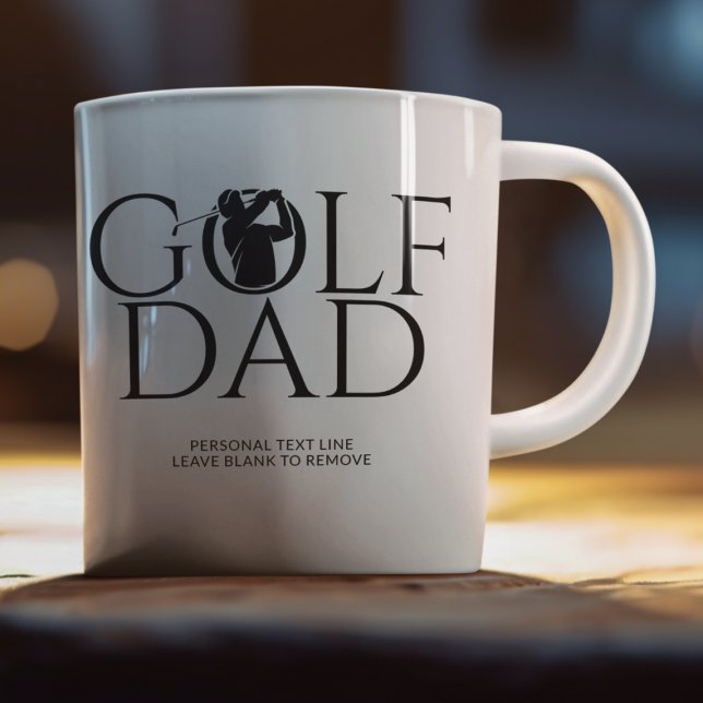 Trendy Cool "GOLF VATER" Kaffeetasse (Von Creator hochgeladen)